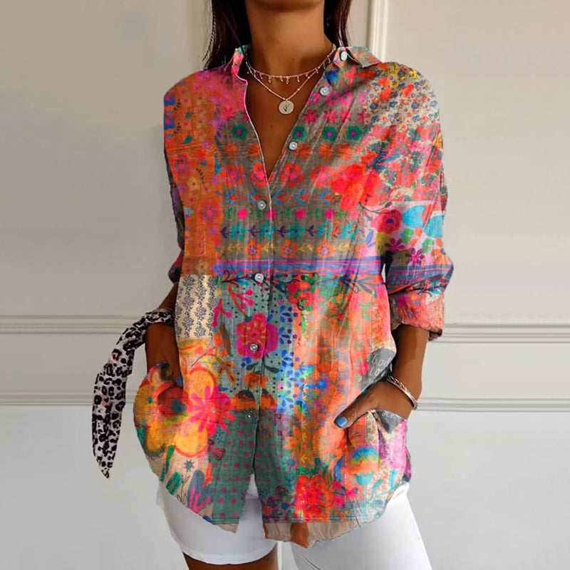 Lizzy™ | Elegant Floral Blouse