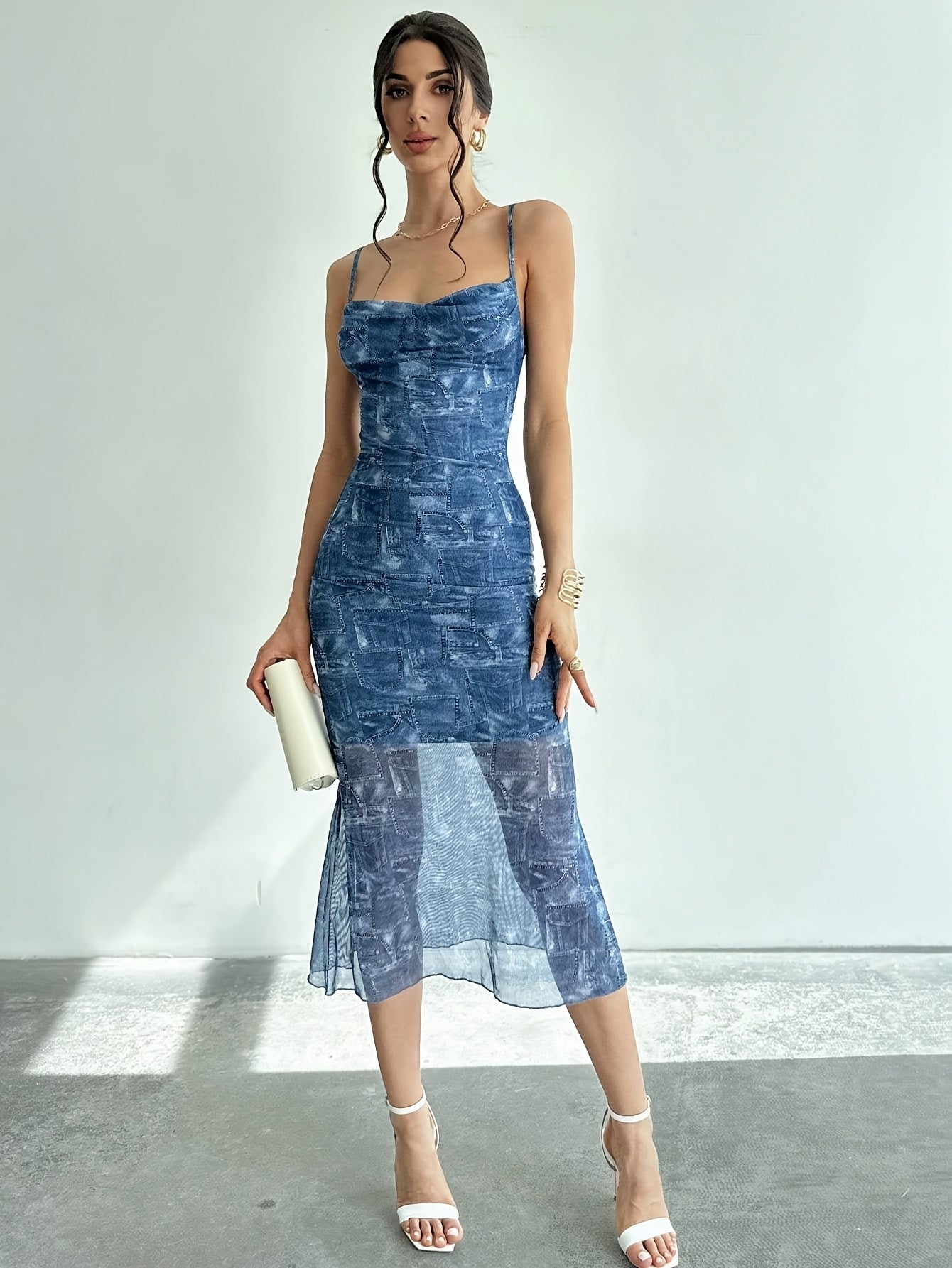 Solara Mesh Strap Dress
