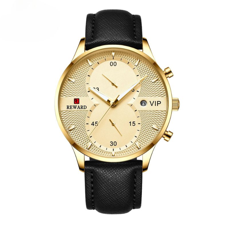 Luxury Chronograph Durable Quartz Watch