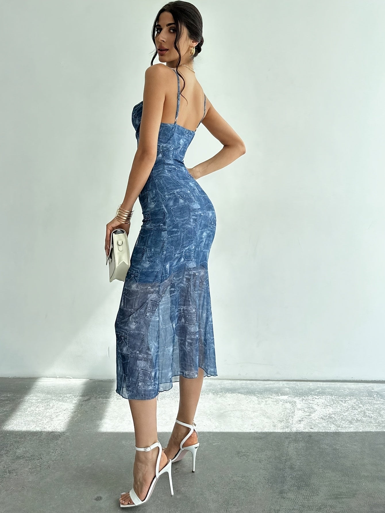 Solara Mesh Strap Dress