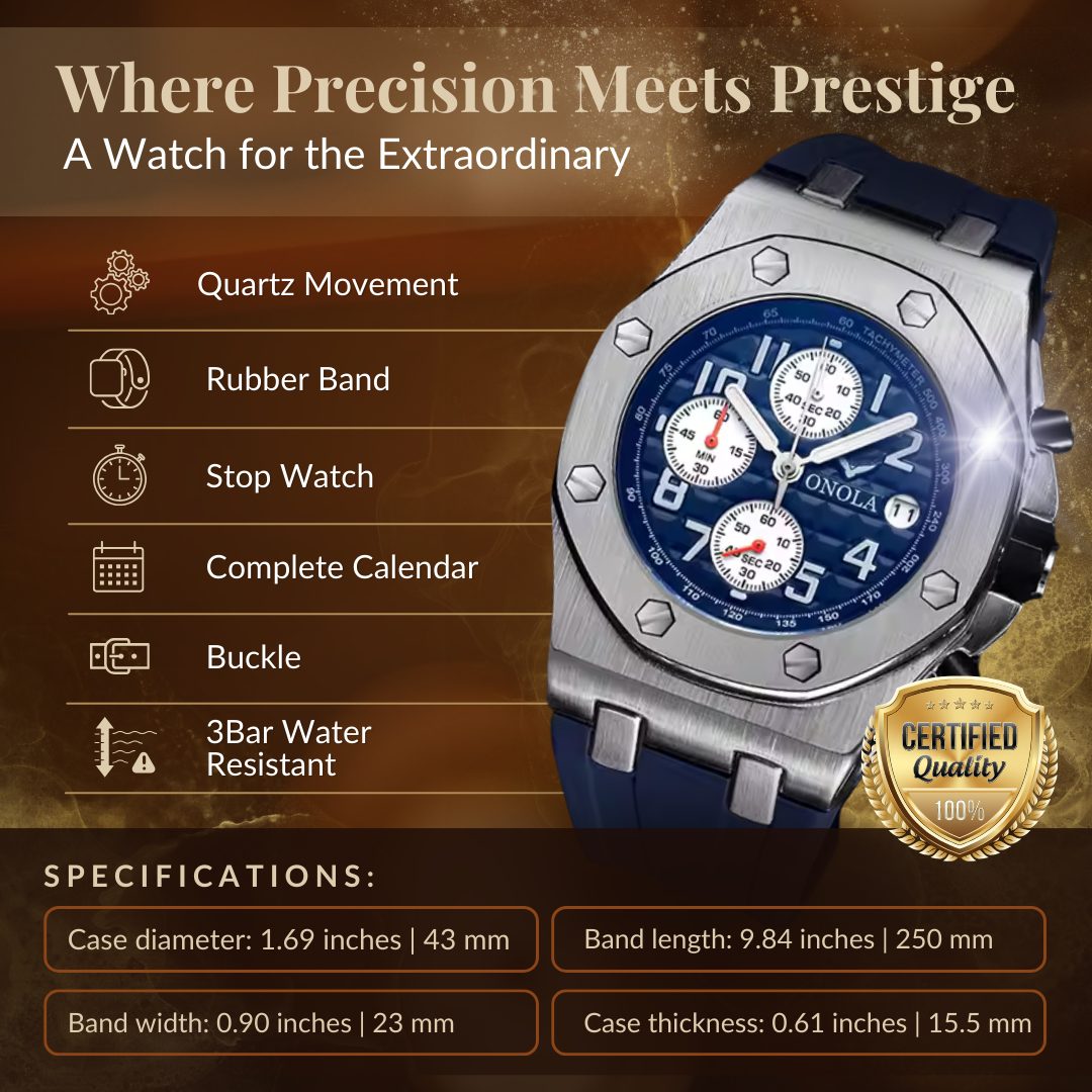 Casual Chronograph Watch