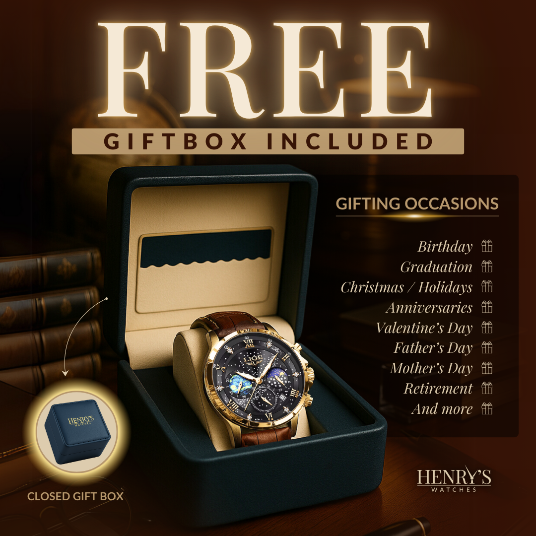 Luxury Quartz Chronograph Watch