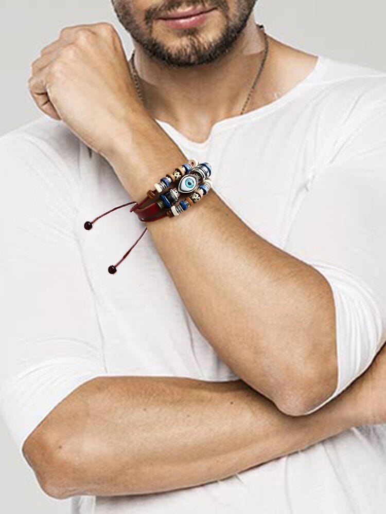 Bohemian Mystical Eye Beaded Bracelet