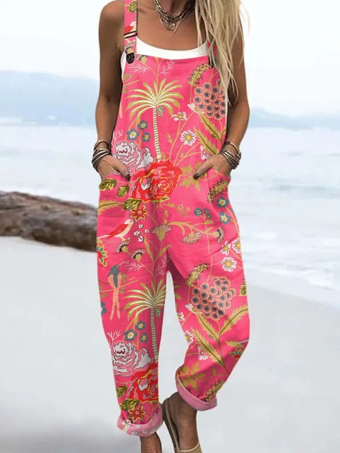 Valery - Breezy Vintage-Inspired Jumpsuit