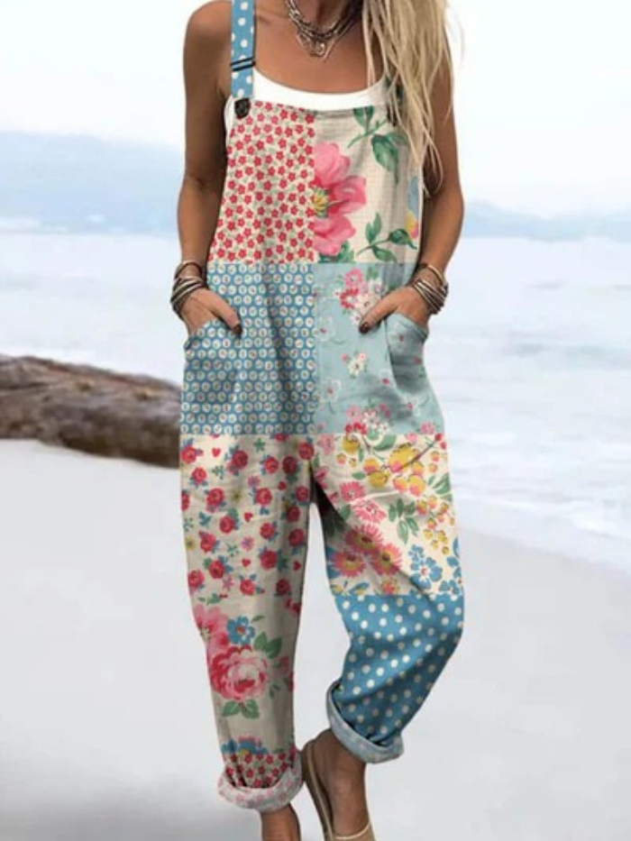 Jane - Breezy Retro Jumpsuit