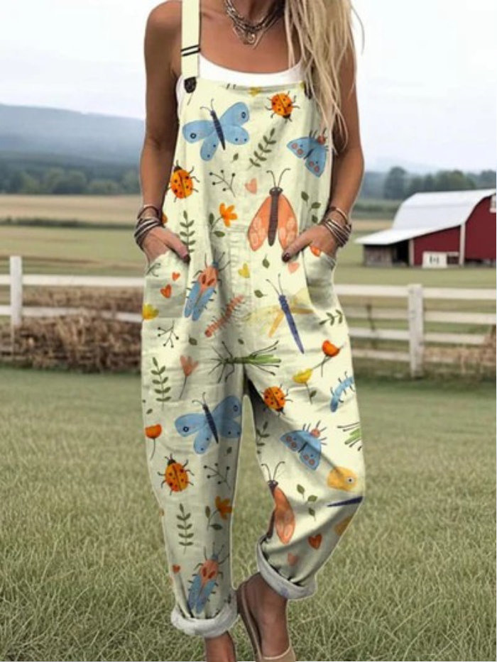 Victoria - Retro-Inspired Lightweight Jumpsuit