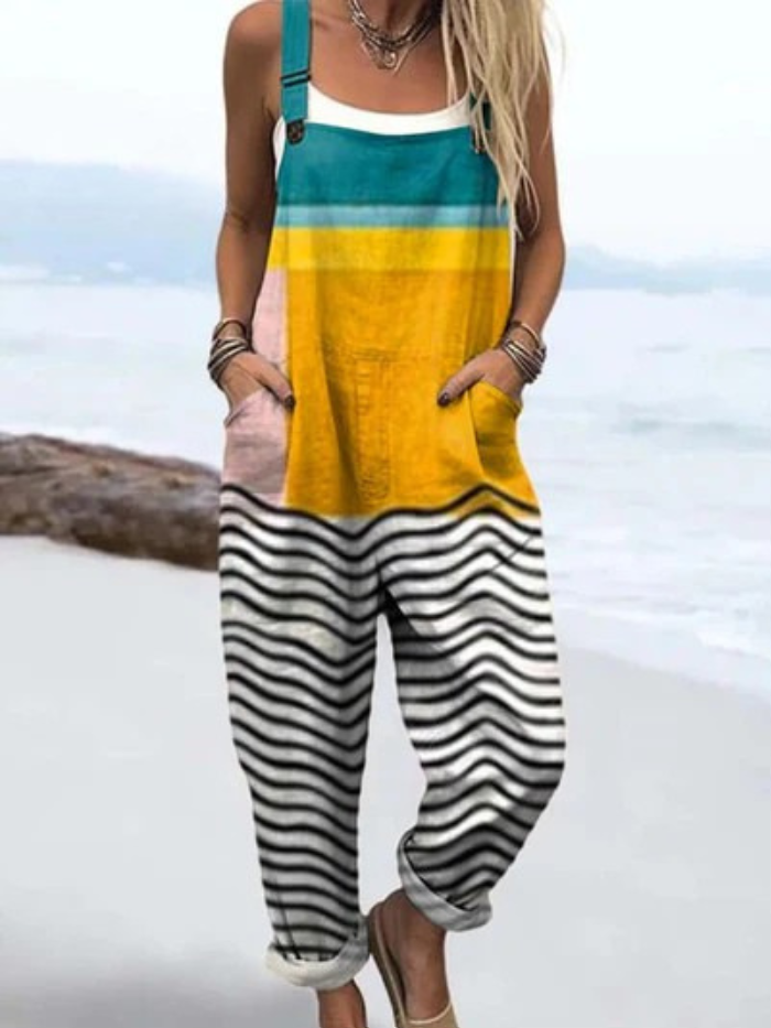 Ilse - Retro-Inspired Casual Jumpsuit