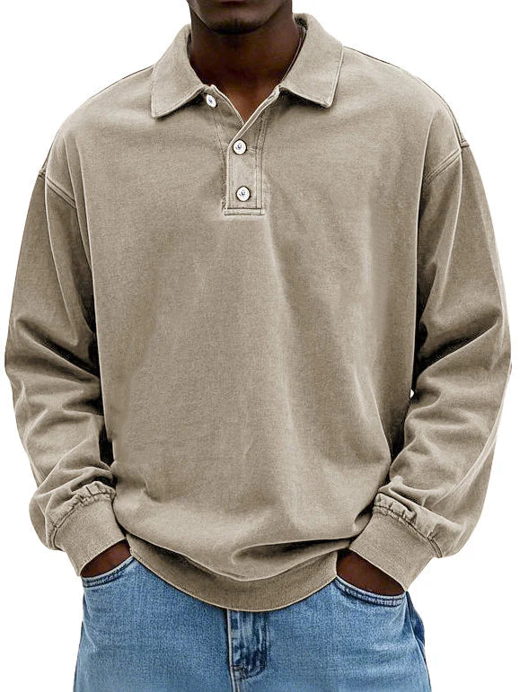 Theo – Textured Polo Shirt