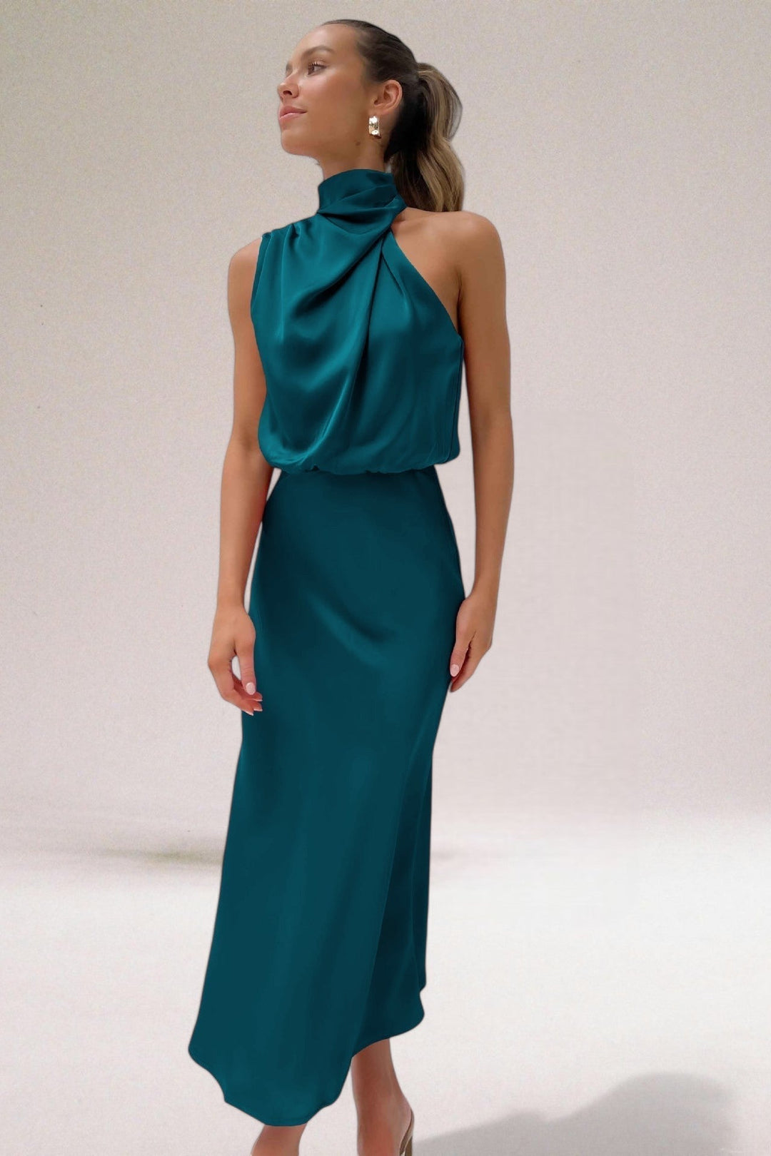 Aubrey - Satin Glamour Dress