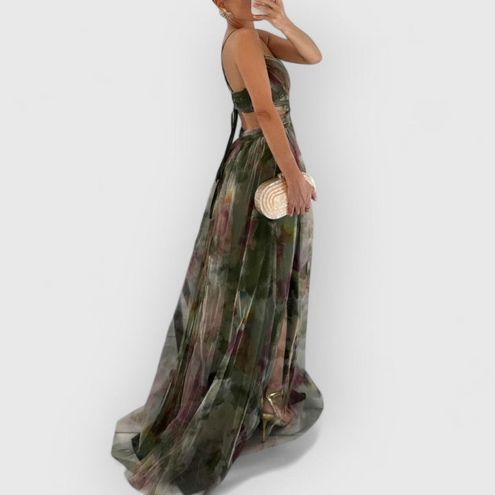 Verity | Floral Flow Maxi Inspired by Nature’s Poise