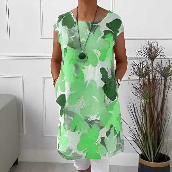 Zoe™ - Elegant Colorful Spring Dress