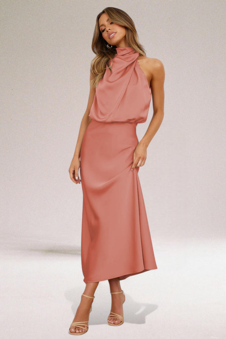 Aubrey - Satin Glamour Dress