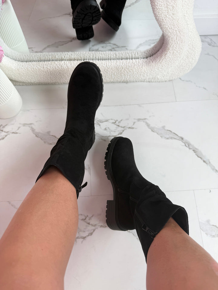 Marina Black Boots