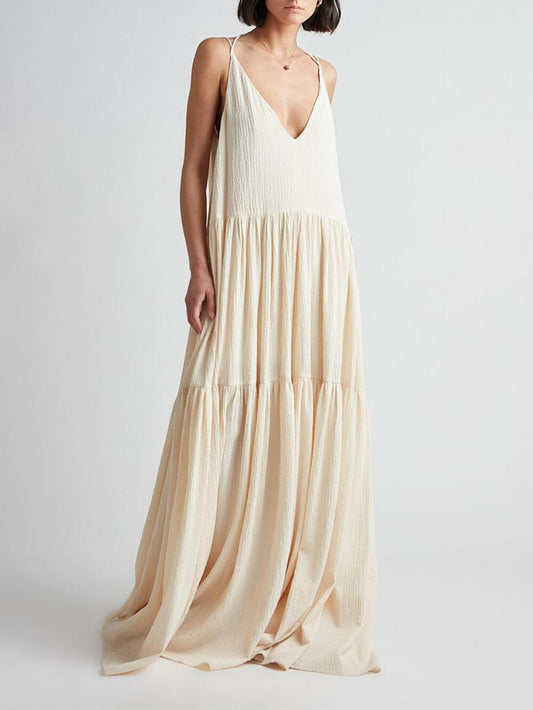 Heide - Loose Strappy Maxi Dress
