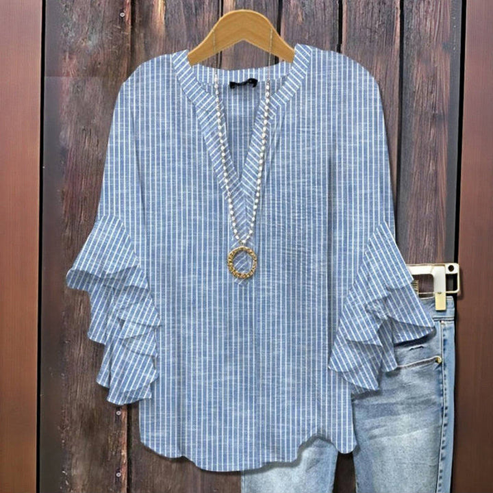 Relaxed Striped Blouse