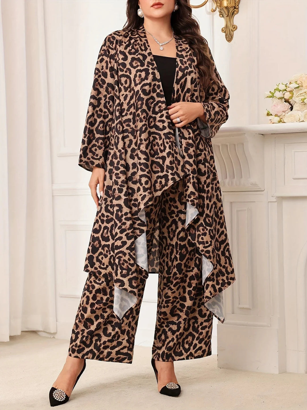 Scarlett™ - Elegant Leopard Pattern Set