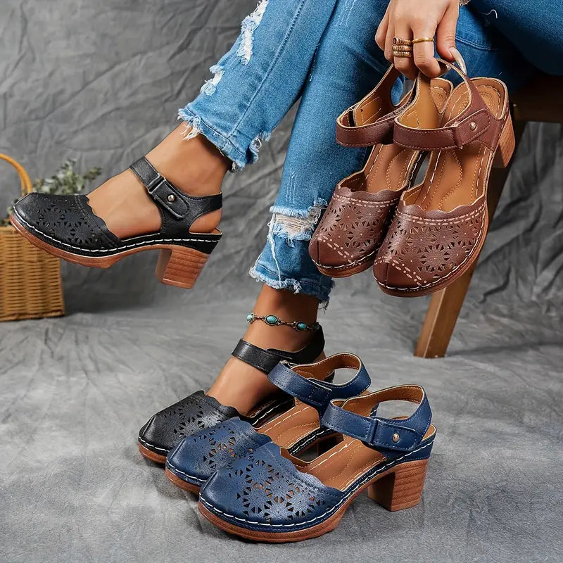 Zoe™ - Retro Adjustable Sandals