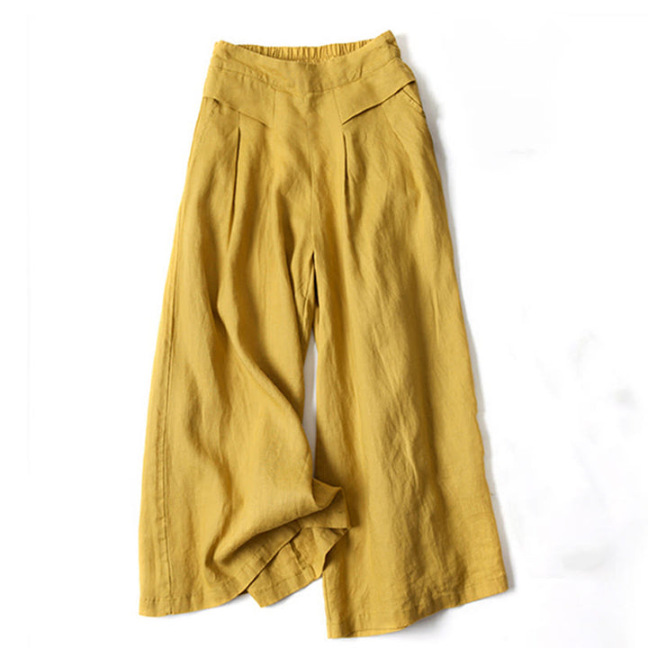Michelle I Casual Wide-Leg Trousers
