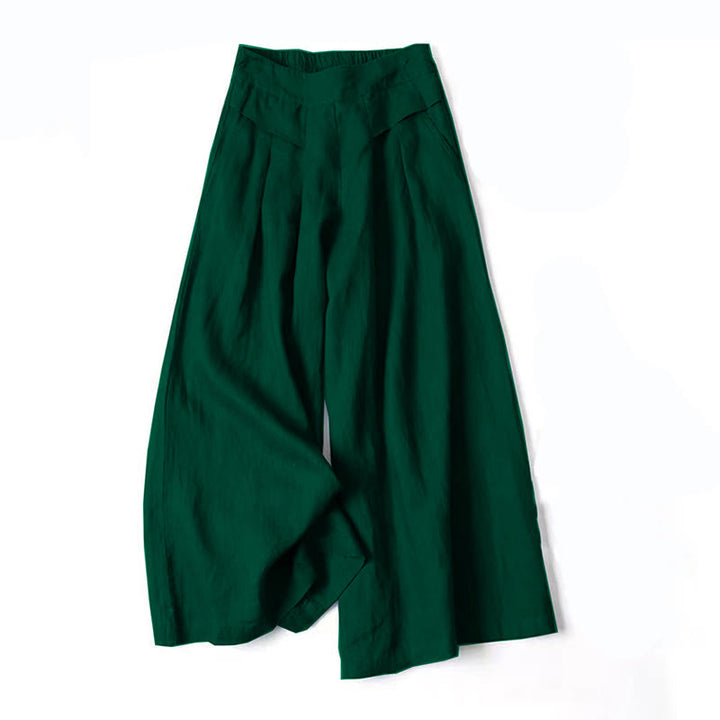 Michelle I Casual Wide-Leg Trousers