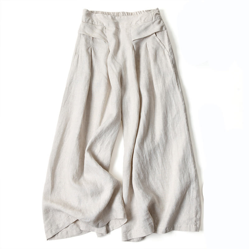 Michelle I Casual Wide-Leg Trousers
