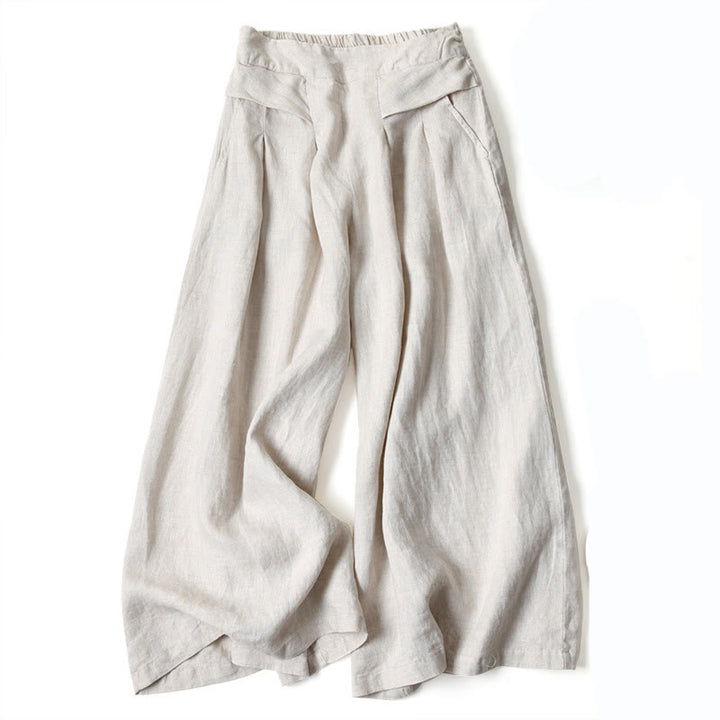 Michelle I Casual Wide-Leg Trousers