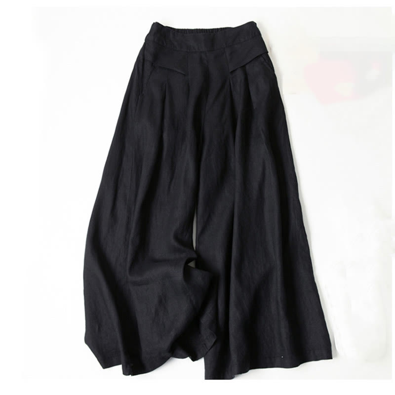 Michelle I Casual Wide-Leg Trousers