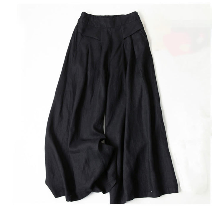 Michelle I Casual Wide-Leg Trousers