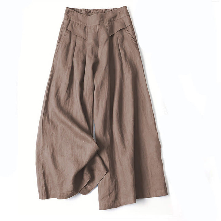 Michelle I Casual Wide-Leg Trousers