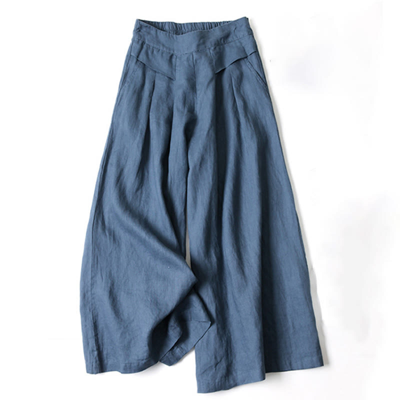 Michelle I Casual Wide-Leg Trousers