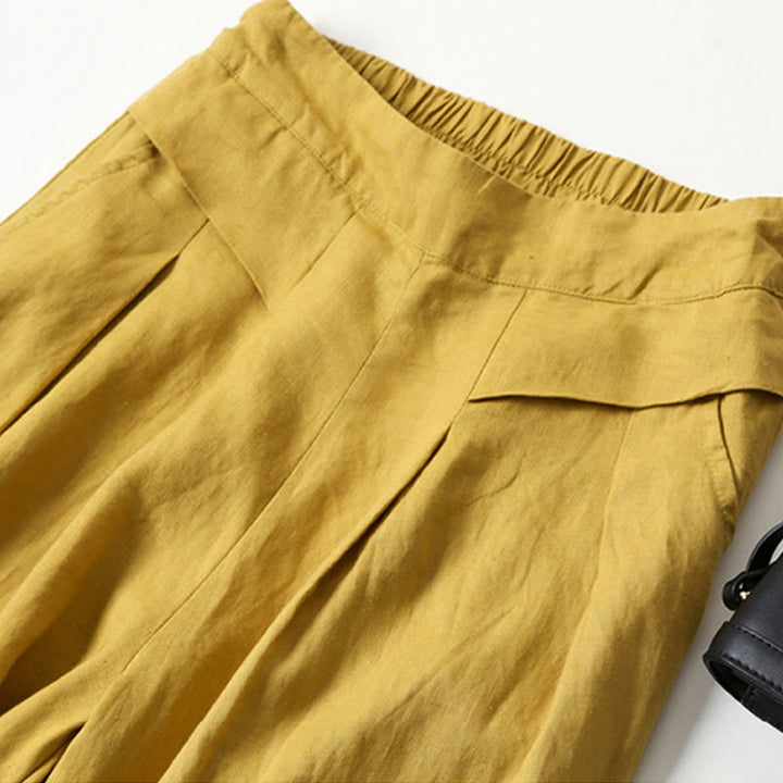 Michelle I Casual Wide-Leg Trousers