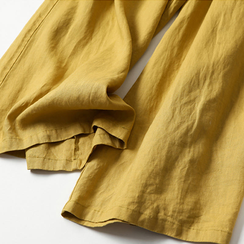 Michelle I Casual Wide-Leg Trousers