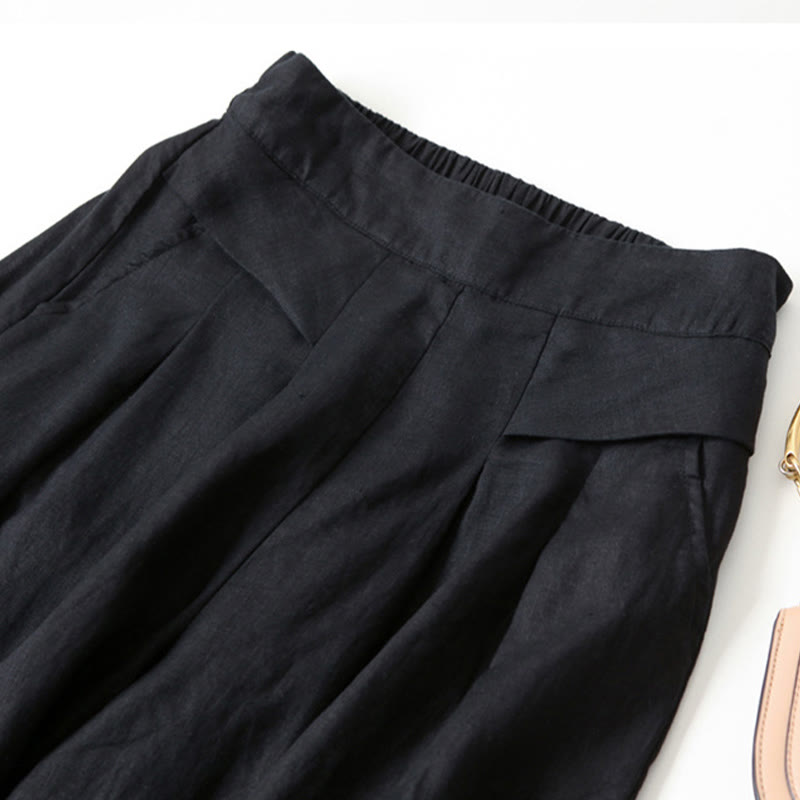 Michelle I Casual Wide-Leg Trousers