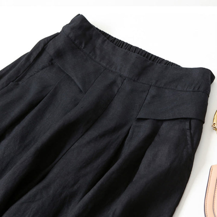 Michelle I Casual Wide-Leg Trousers