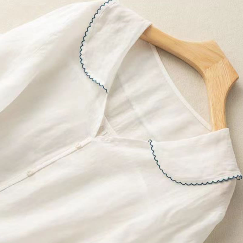 Aria | Cotton Half-Sleeve Shirt