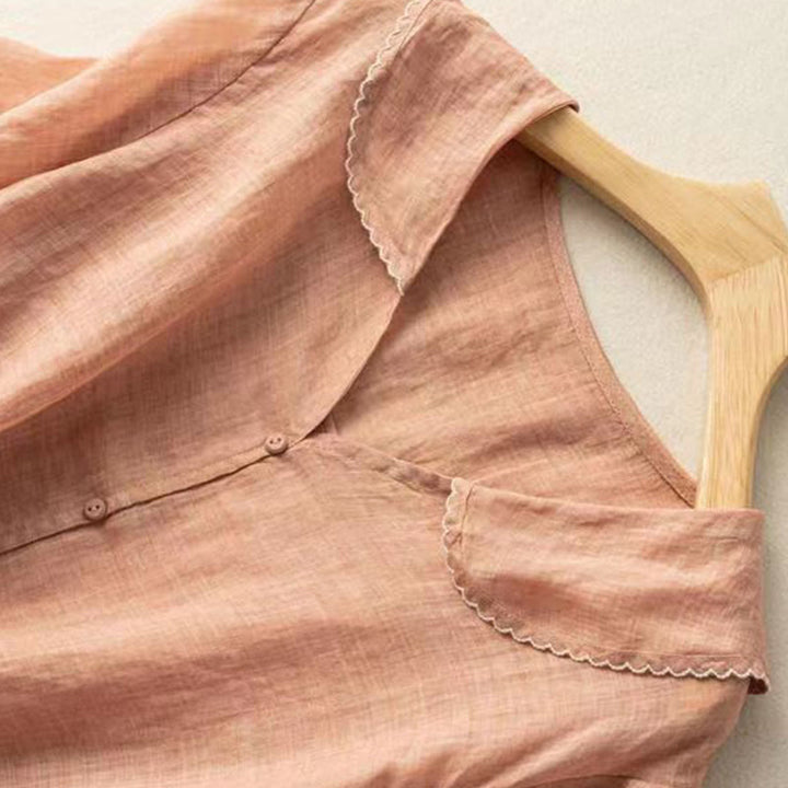 Aria | Cotton Half-Sleeve Shirt
