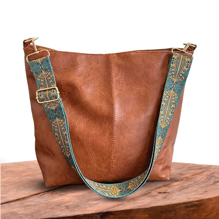 The Vintage Charm of Chelsey | Leather Crossbody Bag