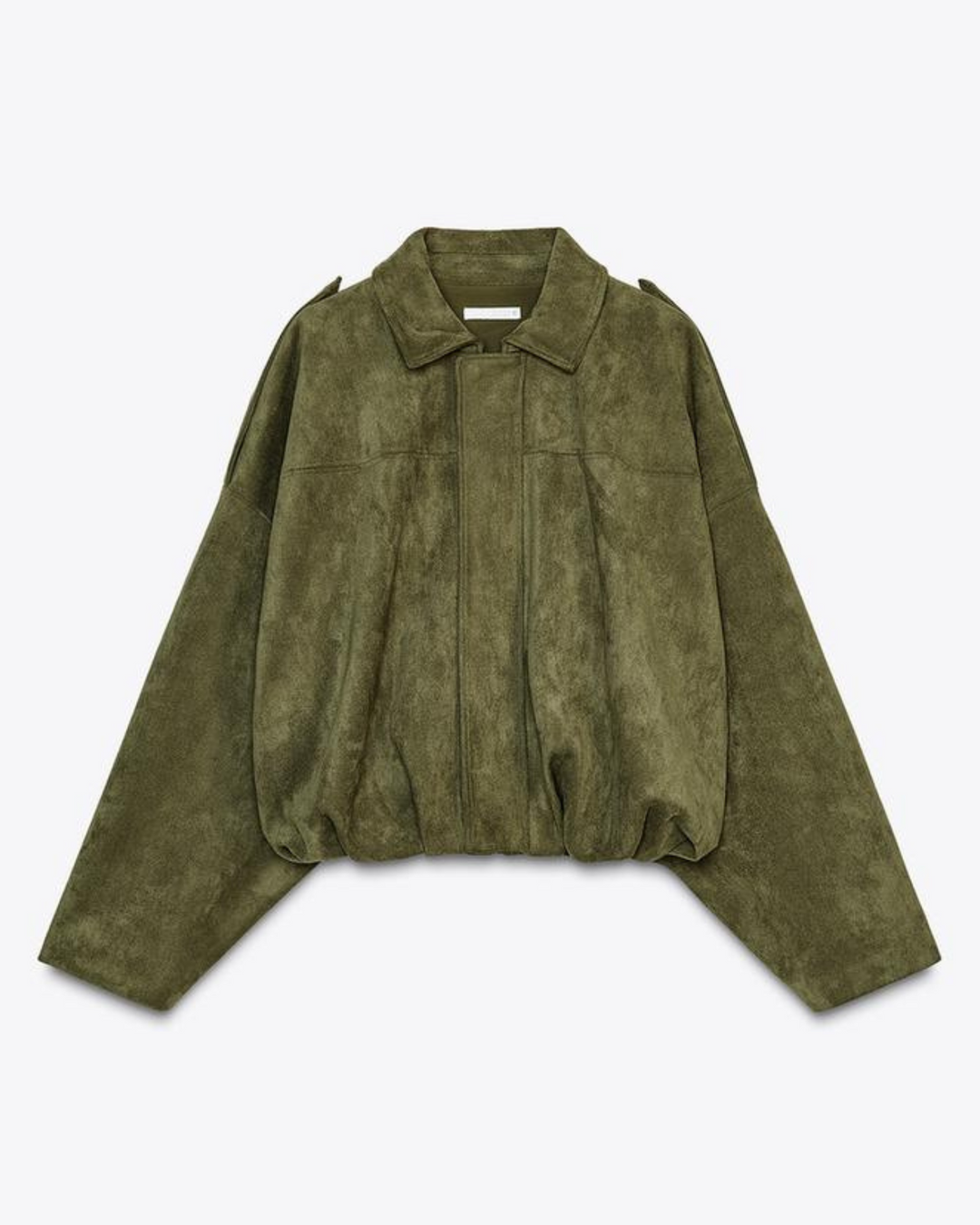 Ella™ - Suede Bomber Jacket