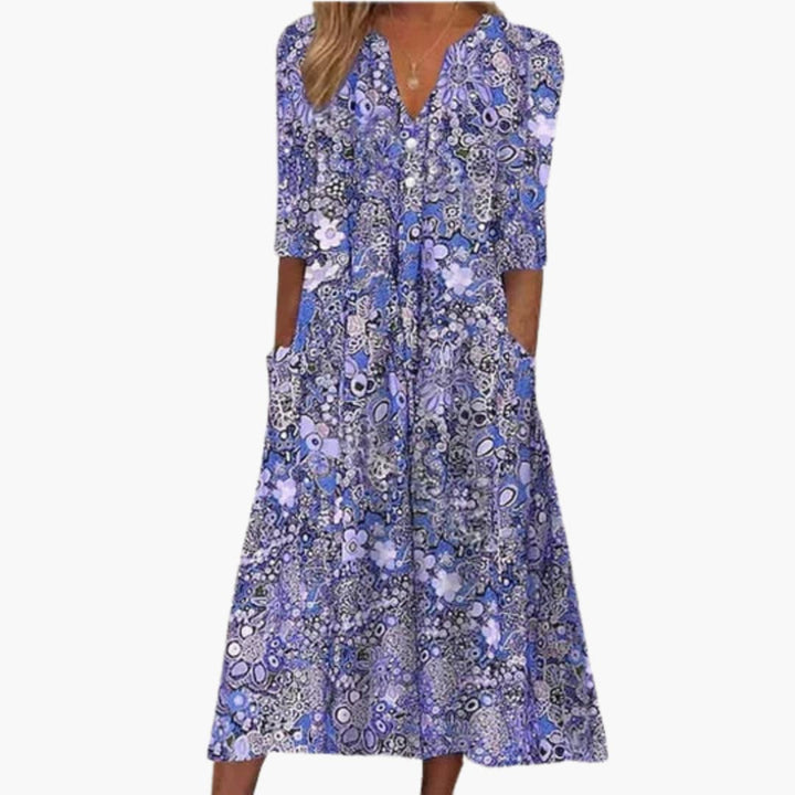 Luna – Bohemian Midi Dress