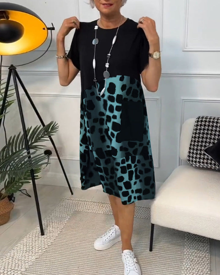 Lina | Lightweight Summer Dress with Round Neck