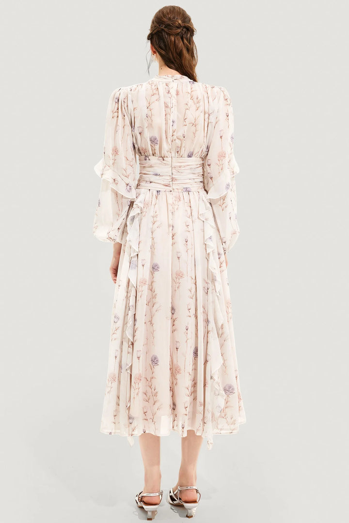 Ella - Chic Summer Dress with Floral Print