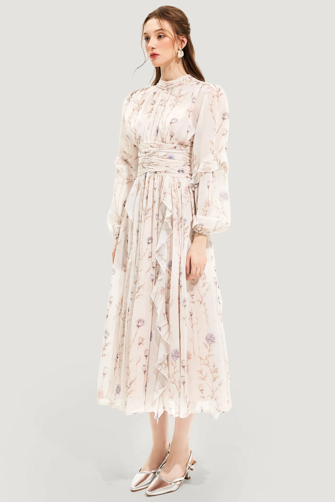 Ella - Chic Summer Dress with Floral Print