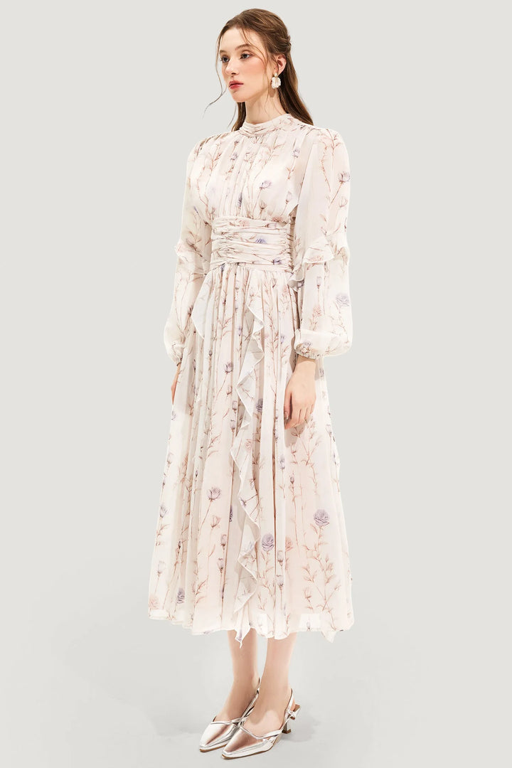 Ella - Chic Summer Dress with Floral Print