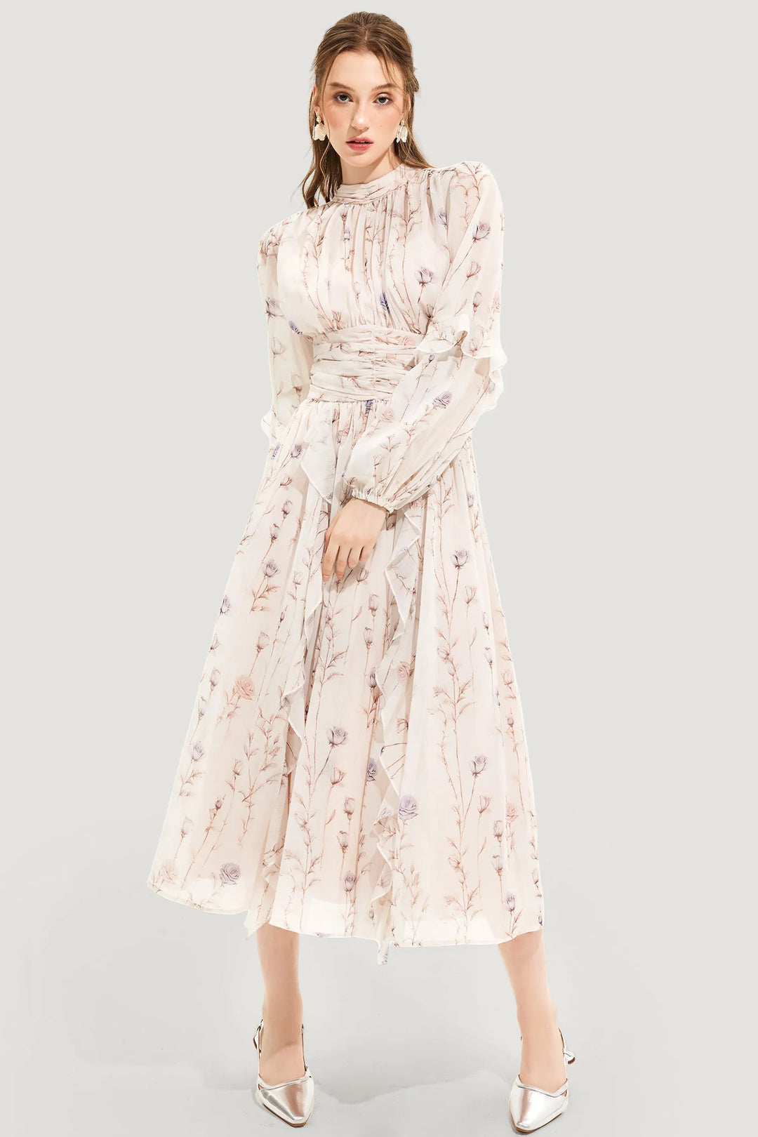 Ella - Chic Summer Dress with Floral Print