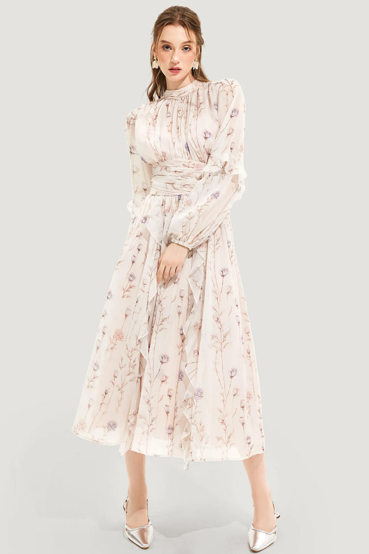 Ella - Chic Summer Dress with Floral Print