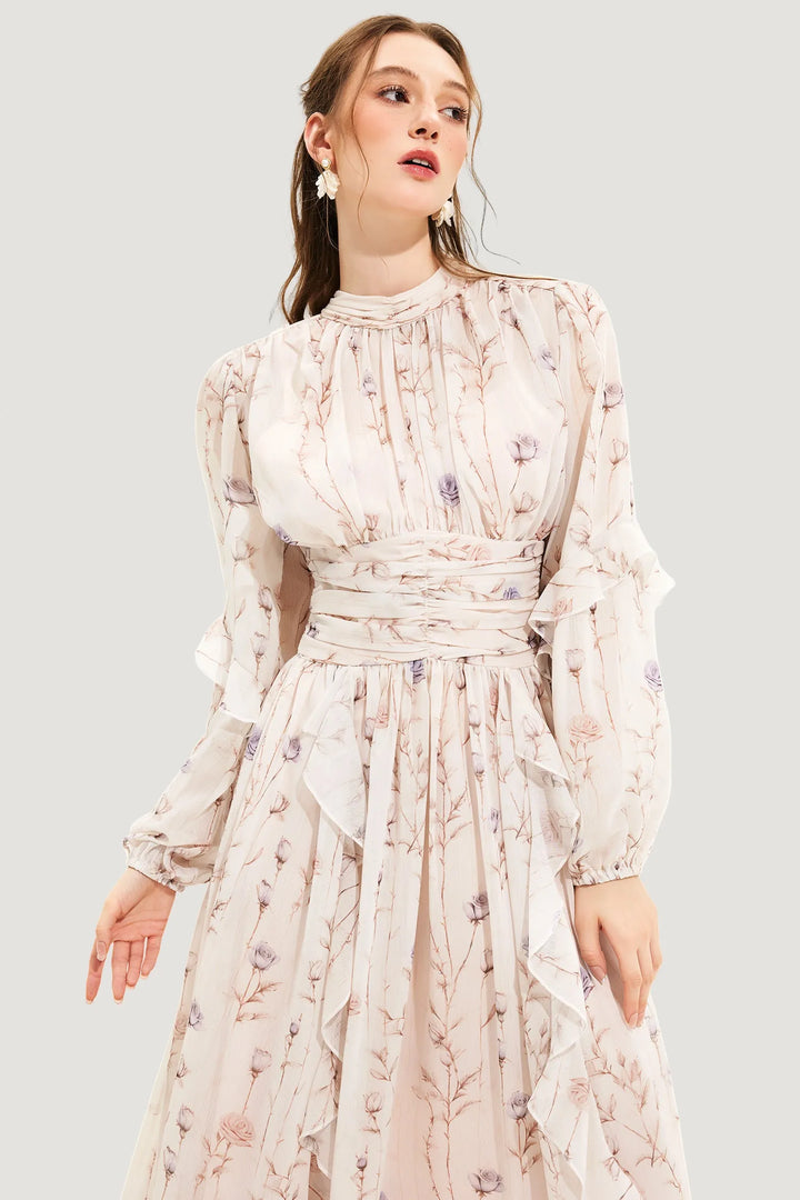 Ella - Chic Summer Dress with Floral Print