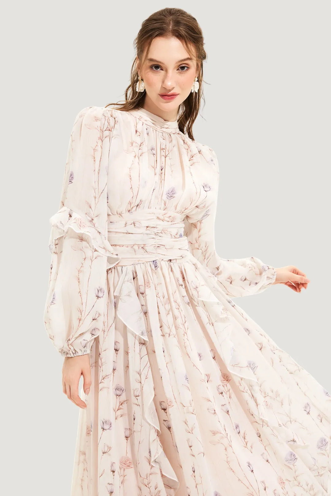 Ella - Chic Summer Dress with Floral Print