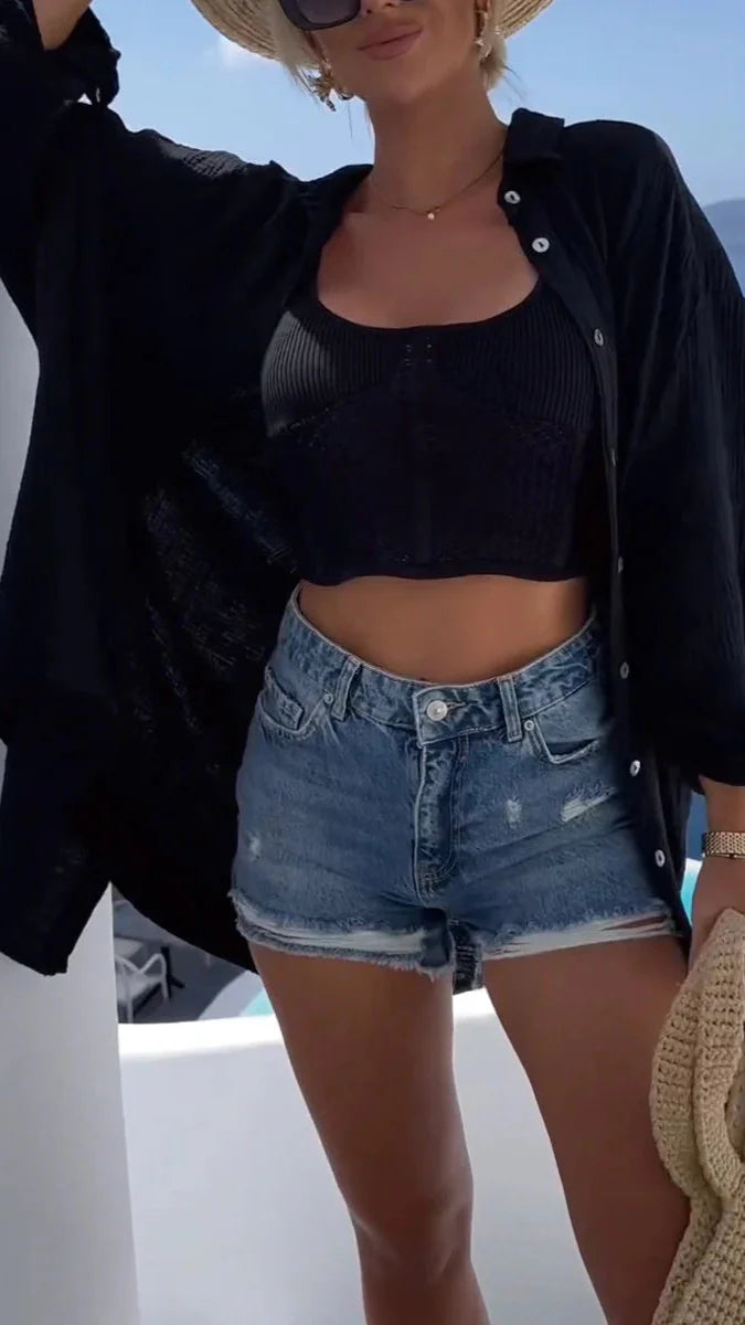 Adele | Stylish Casual Shirt in Plus Size