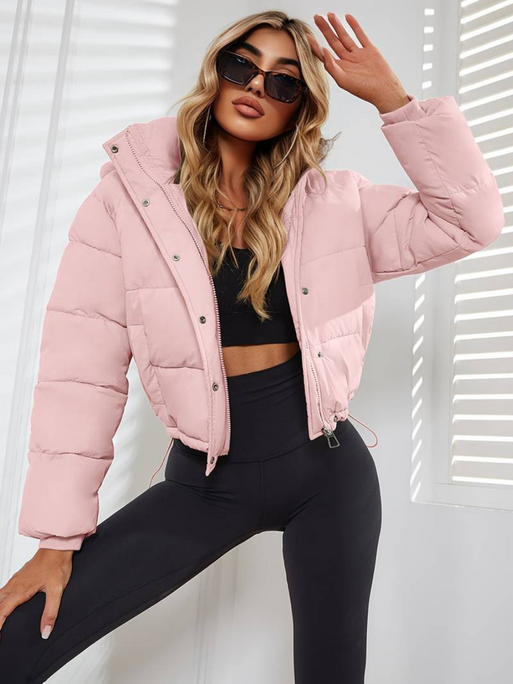 Tamara I Cropped Puffer Jacket with Hood