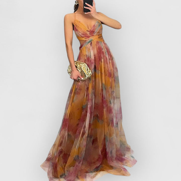 Verity | Floral Flow Maxi Inspired by Nature’s Poise