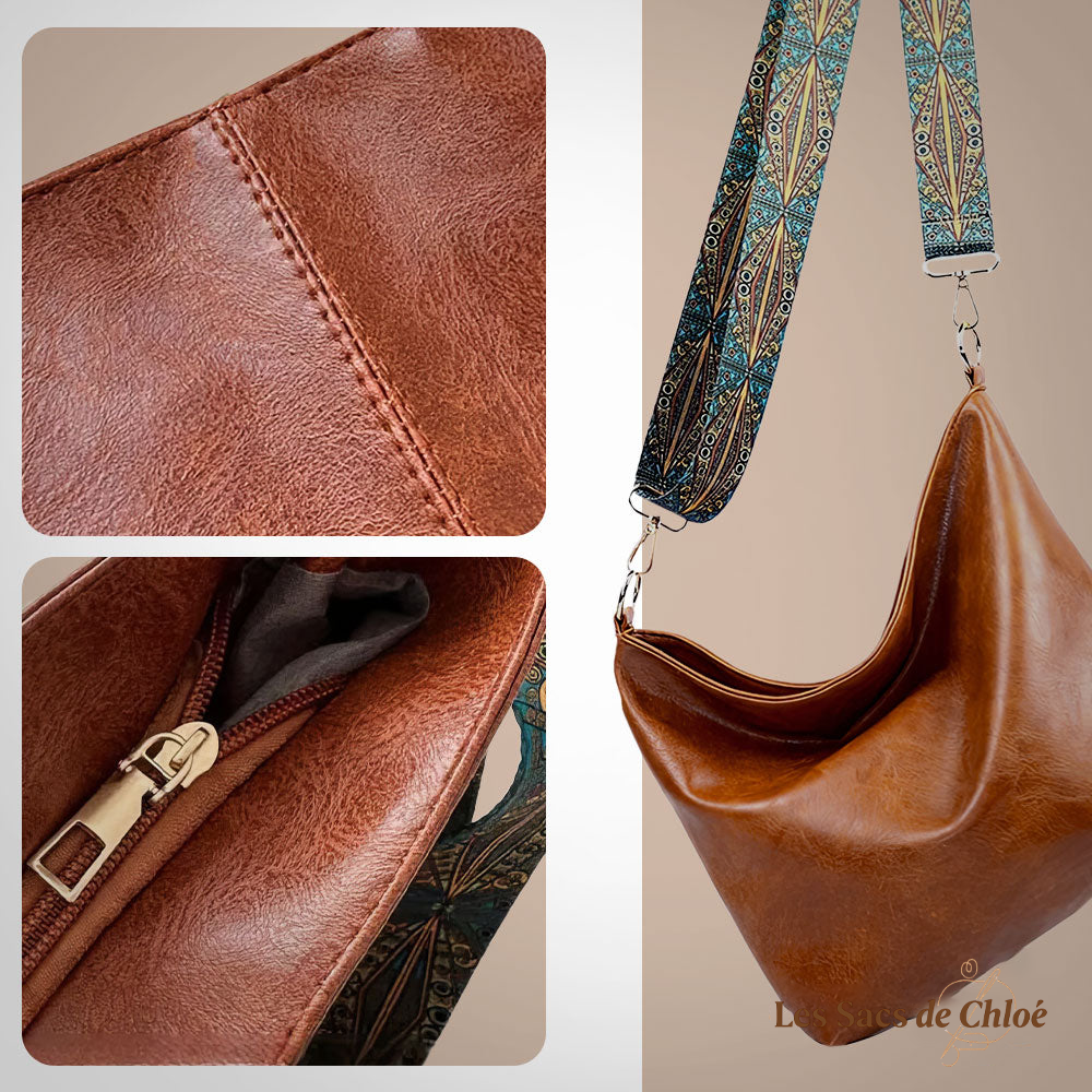 The Vintage Charm of Chelsey | Leather Crossbody Bag